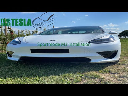 Sportmodus Frontstoßstange - Tesla Model 3